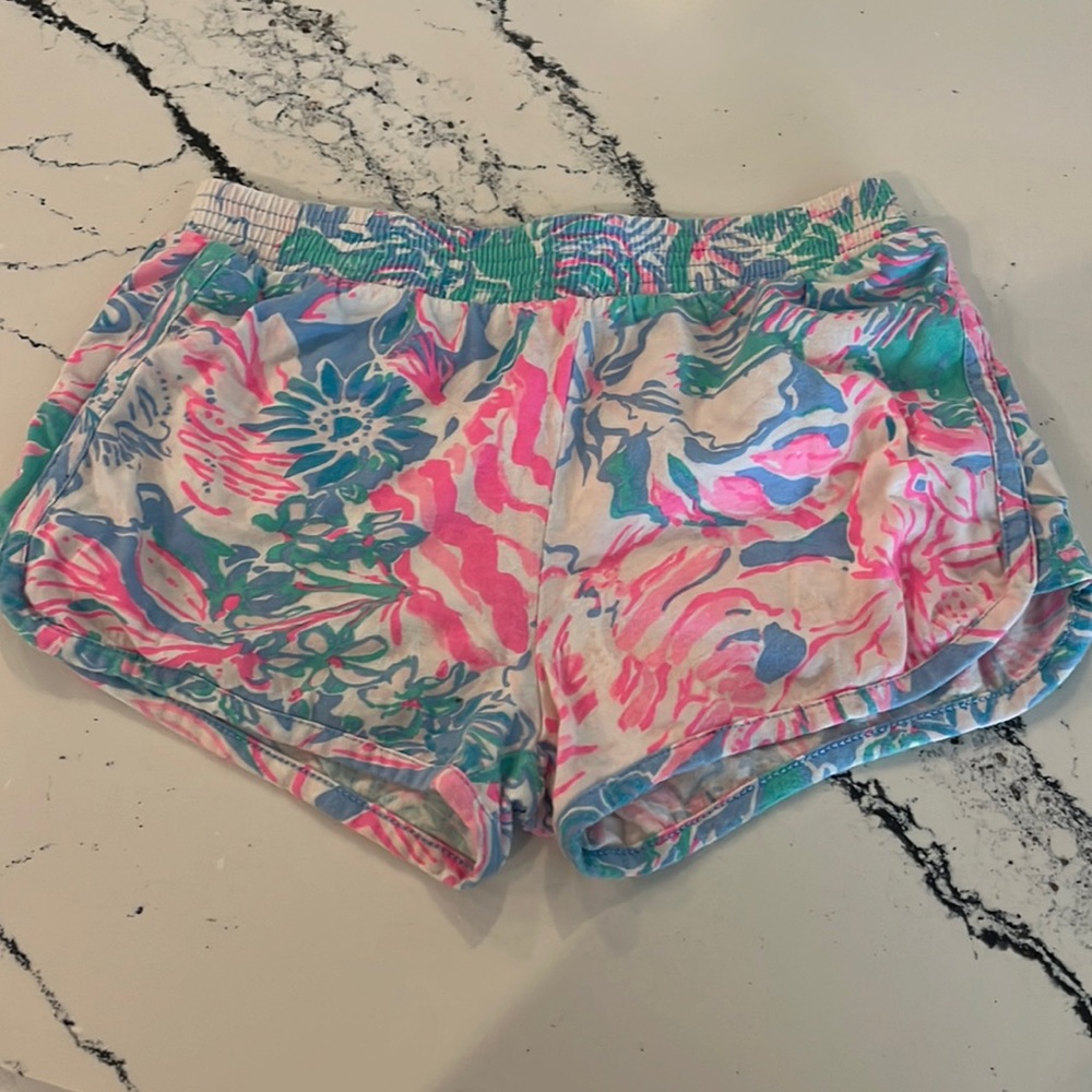 Lilly Pulitzer girls floral shorts